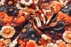 Baumwolljersey Digital Blumenmeer