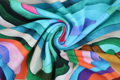 Baumwolljersey Digital Full Wave