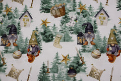 Baumwolljersey Digital Im Wichtelwald