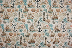 Baumwolljersey Digital Ocean Vibes