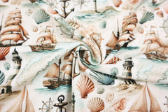 Baumwolljersey Digital Ocean Vibes