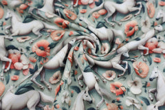 Baumwolljersey Digital Pretty Horse