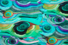 Baumwolljersey Digital Starry Night