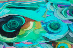 Baumwolljersey Digital Starry Night