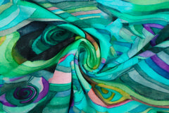 Baumwolljersey Digital Starry Night