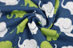 Baumwolljersey Elefantenparade