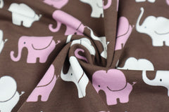 Baumwolljersey Elefantenparade