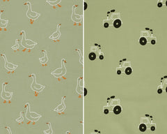 Baumwolljersey Landleben