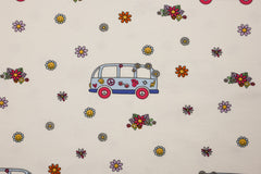 Baumwolljersey Flower Power
