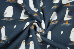 Baumwolljersey Strandmöwen Fräulein von Julie 3586