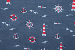 Baumwolljersey Leuchttürme