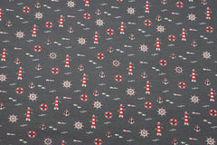 Baumwolljersey Leuchttürme