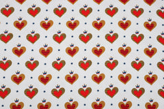 Baumwolljersey Royal Hearts