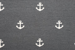 Baumwolljersey Weiße Anker