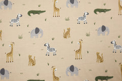 Baumwolljersey Auf Safari