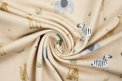 Baumwolljersey Auf Safari