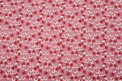 Baumwolljersey Blumenwiese - altrosa