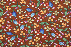 Baumwolljersey Bunte Blumen