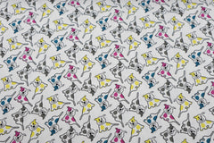 Baumwolljersey Bunte Hunde