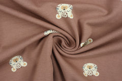 Baumwolljersey Kleiner Leopard