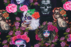 Baumwolljersey Dia de Muertos - Design 1