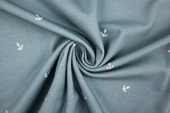 Baumwolljersey Kleine Anker