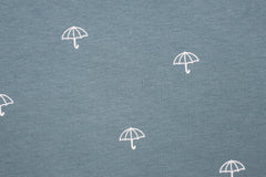 Baumwolljersey Kleine Regenschirme