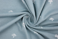 Baumwolljersey Kleine Regenschirme