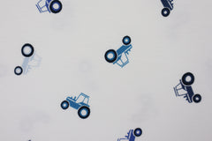 Baumwolljersey Kleiner Traktor - blau