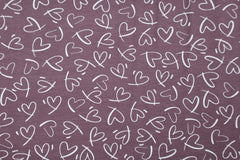 Baumwolljersey Lina Hearts