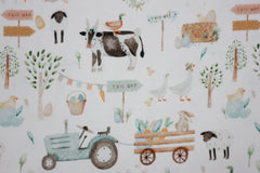 Baumwolljersey Little Jax Kleine Farm