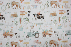Baumwolljersey Little Jax Kleine Farm