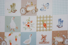 Baumwolljersey Little Jax Patchwork