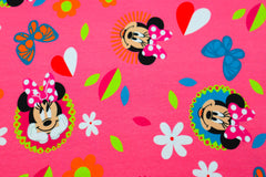 Baumwolljersey Lizenz Minnie Mouse Circles