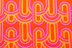 Baumwolljersey Retro Rainbow