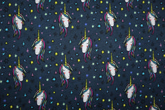 Baumwolljersey Sparkling Unicorn