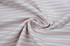 Baumwolljersey Susans Stripes - hellrosa