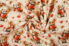 Baumwolljersey Lovely Bears