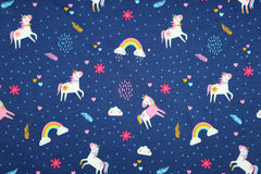 Baumwolljersey Unicorn World