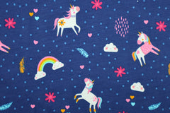 Baumwolljersey Unicorn World