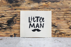 Baumwoll Label Little Man