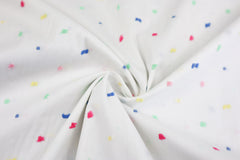 Baumwollstickerei Konfetti Used-Look