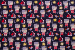 Baumwollstoff Ahoi kleiner Seebär