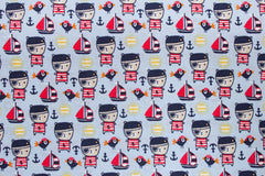 Baumwollstoff Ahoi kleiner Seebär