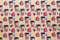 Baumwollstoff Ahoi kleiner Seebär