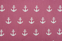 Baumwollstoff Anker groß