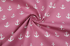 Baumwollstoff Anker groß