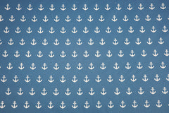 Baumwollstoff Anker groß