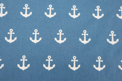 Baumwollstoff Anker groß