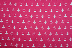 Baumwollstoff Anker groß